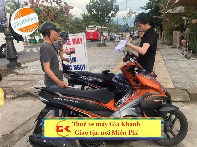 Rent a motorcycle in Exciter Quy Nhon.