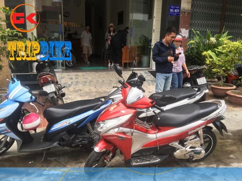 Tại phường Lê Hồng Phong, bạn có thể thuê xe máy.